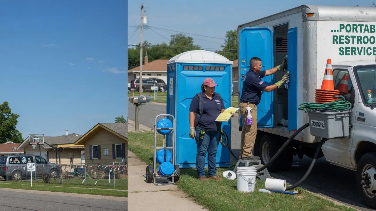Portable Toilet Rental in Sandyville, OH near me